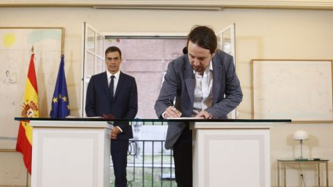 Podemos denuncia hasta once incumplimientos del Gobierno del pacto de Presupuestos