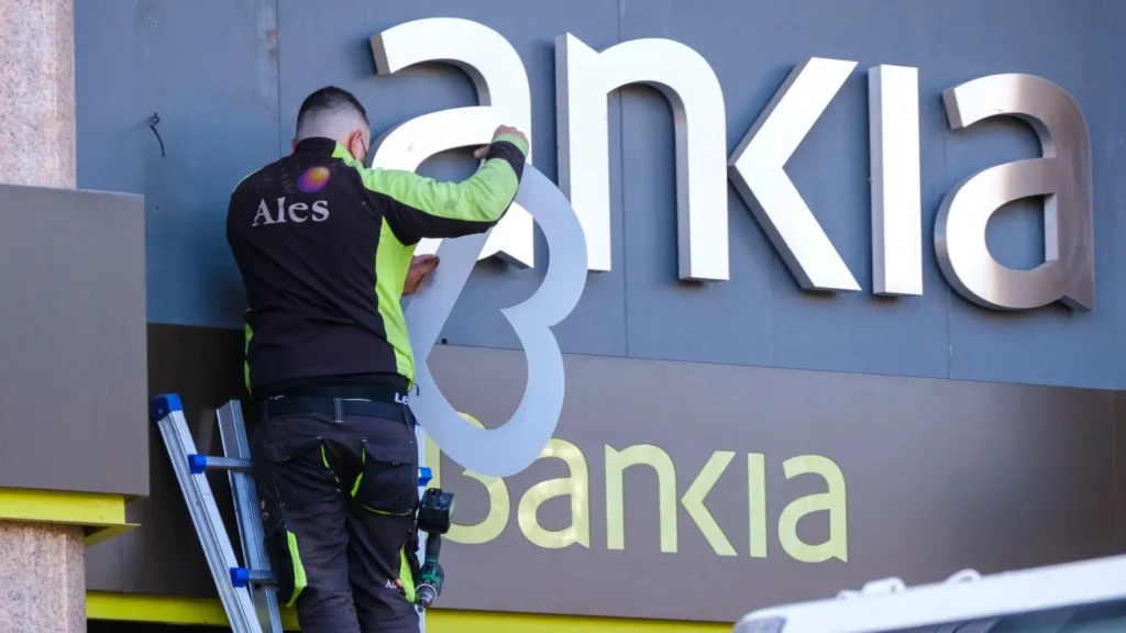 Cierre de los bancos de Bankia.