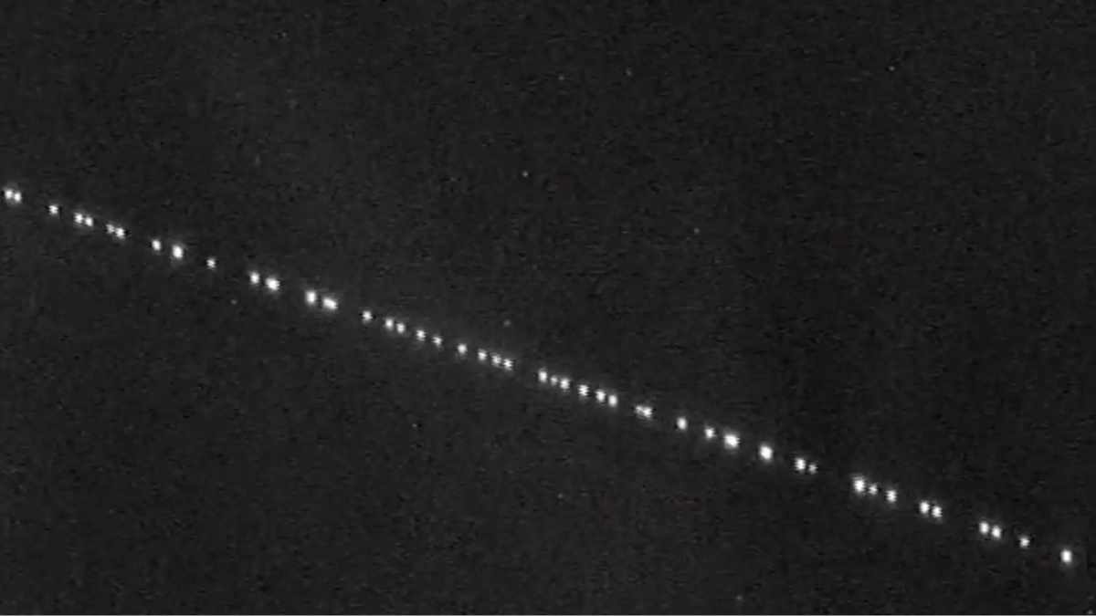 Radiotelescopios encuentran señales de Starlink "donde no debería haber": confirmado por un análisis de 76 millones de imágenes