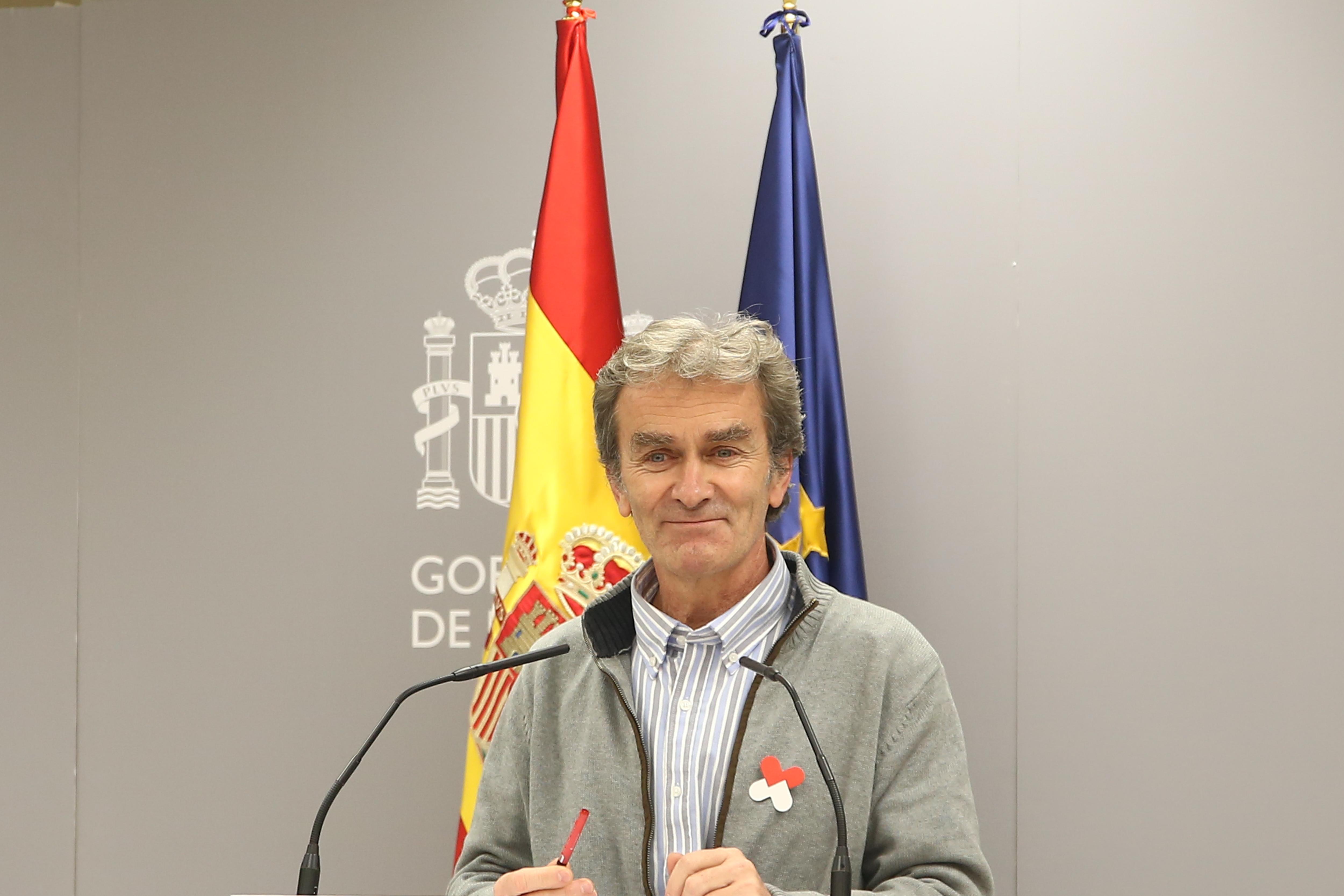 El director del Centro de Coordinación de Alertas y Emergencias Sanitarias (CCAES), Fernando Simón