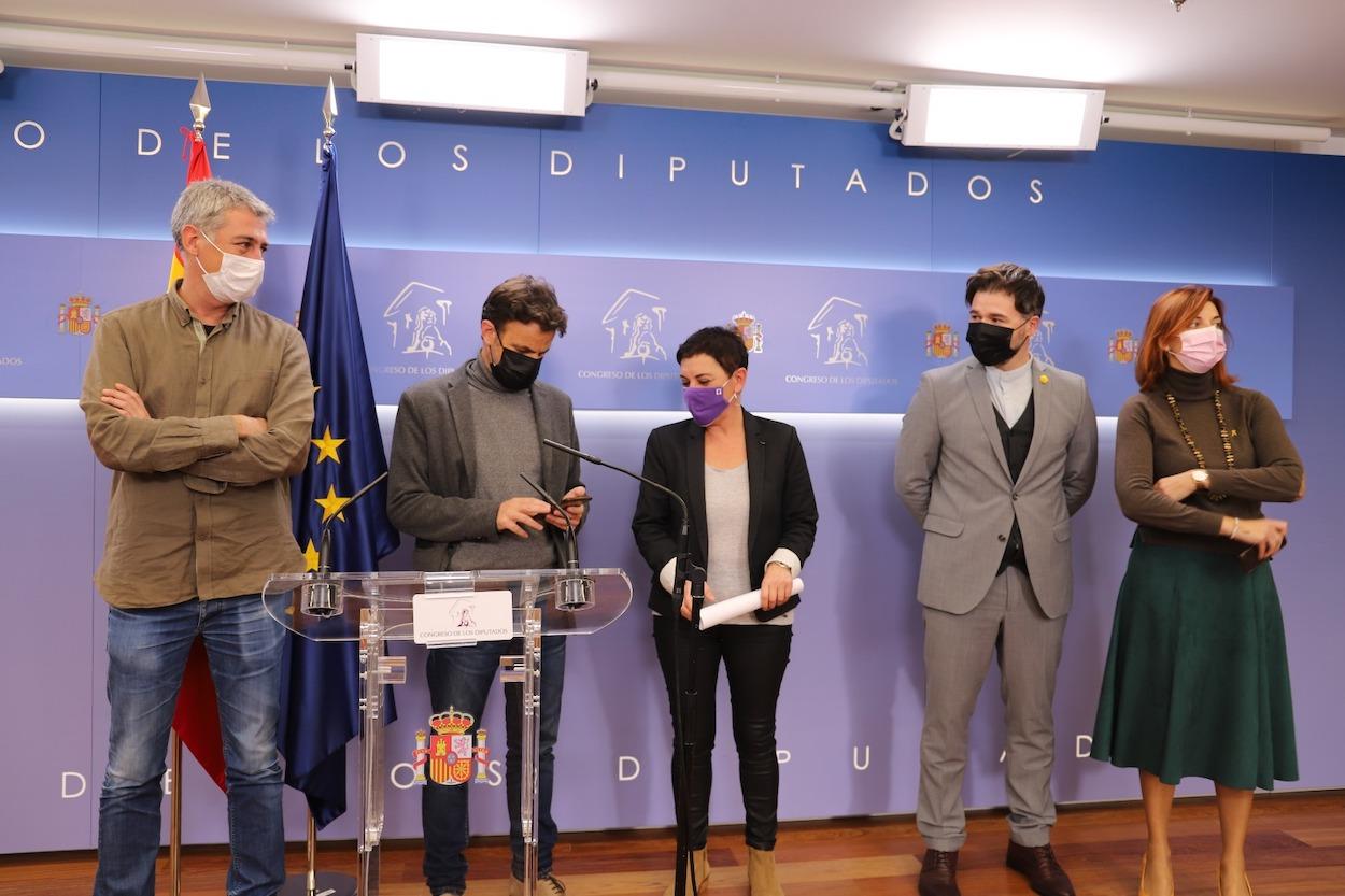 UP, ERC y Bildu presentan una enmienda para paralizar desahucios