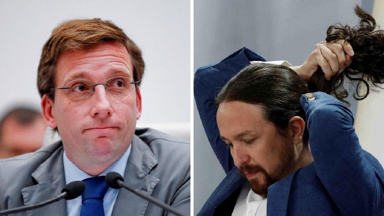 José Luis Martínez-Almeida y Pablo Iglesias.