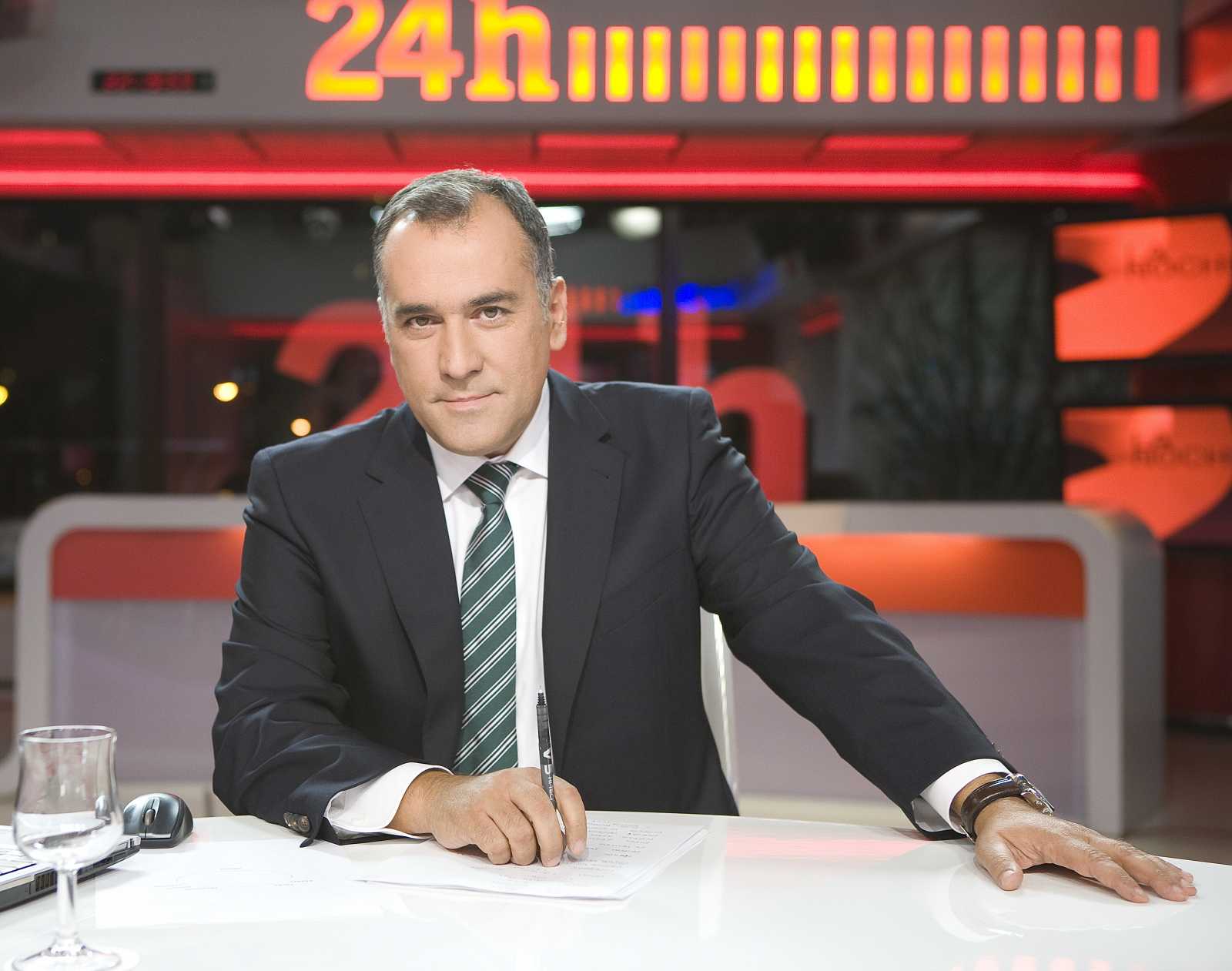 El periodista Xabier Fortes. RTVE