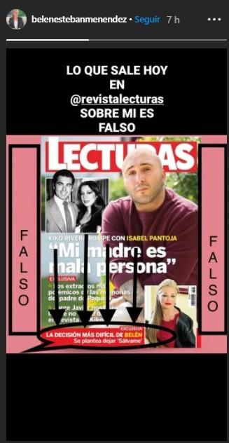 Belén Esteban desmiente su salida de Sálvame Belén Esteban desmiente su salida de Sálvame