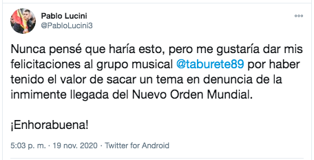 Tuit Democracia Nacional Taburete Tuit Democracia Nacional Taburete
