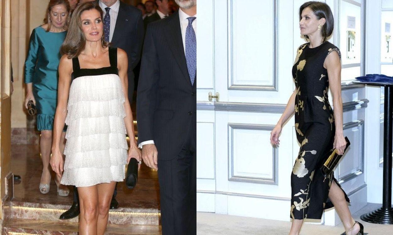 Los outfits de la reina Letizia en diversas ceremonias de entrega de premios. 