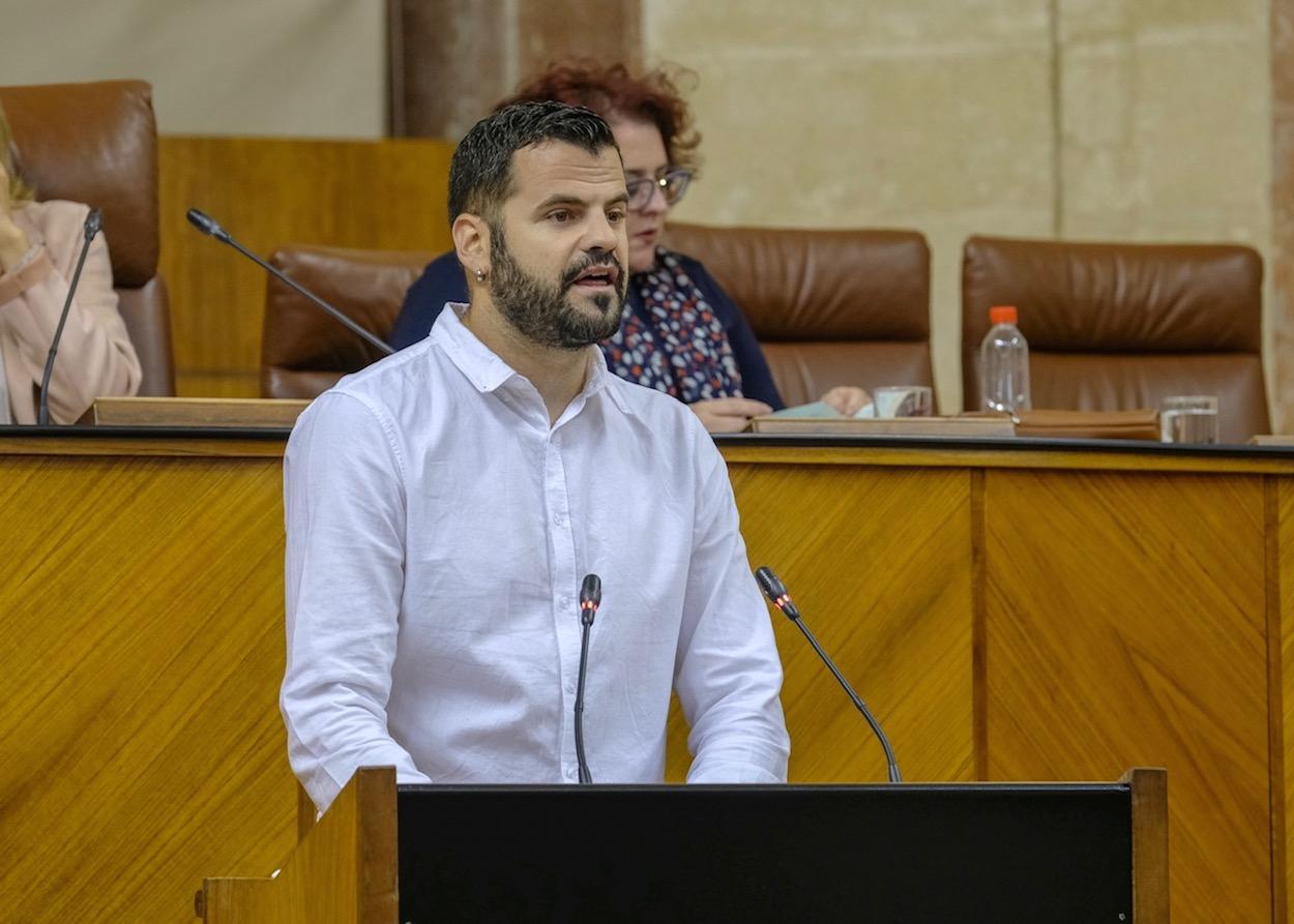 El diputado de Adelante en la Comisión de Control de la RTVA, Jesús Fernandez.