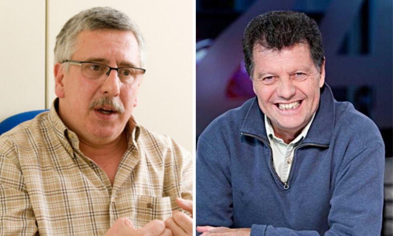 Los periodistas Gorka Landaburu y Alfonso Rojo