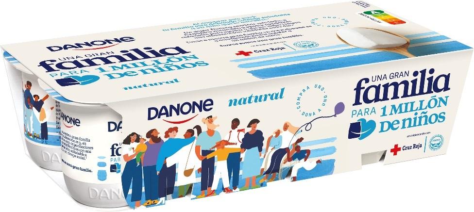 Paquete de yogures Danone. Europa Press