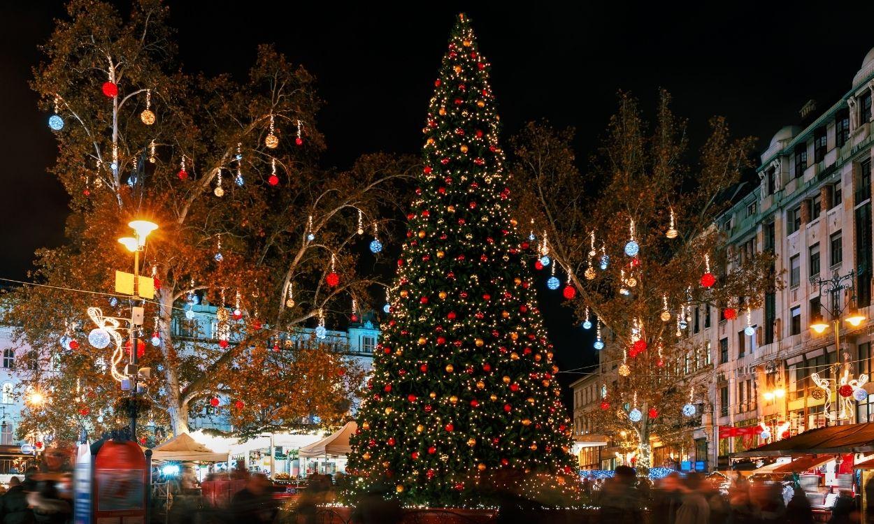 Mercadillo navideño Budapest (Hungría) 