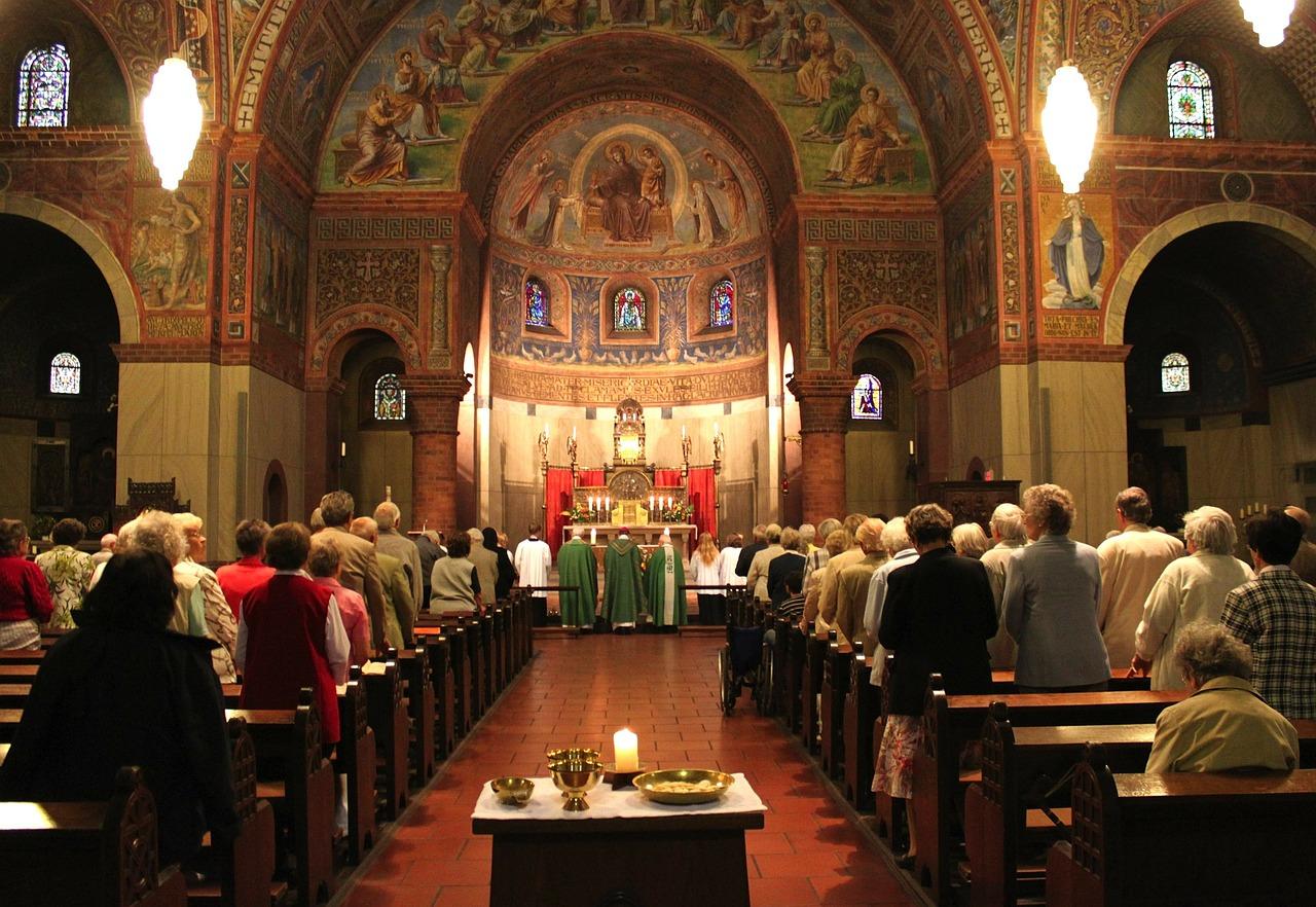 Imagen del interior de una Iglesia