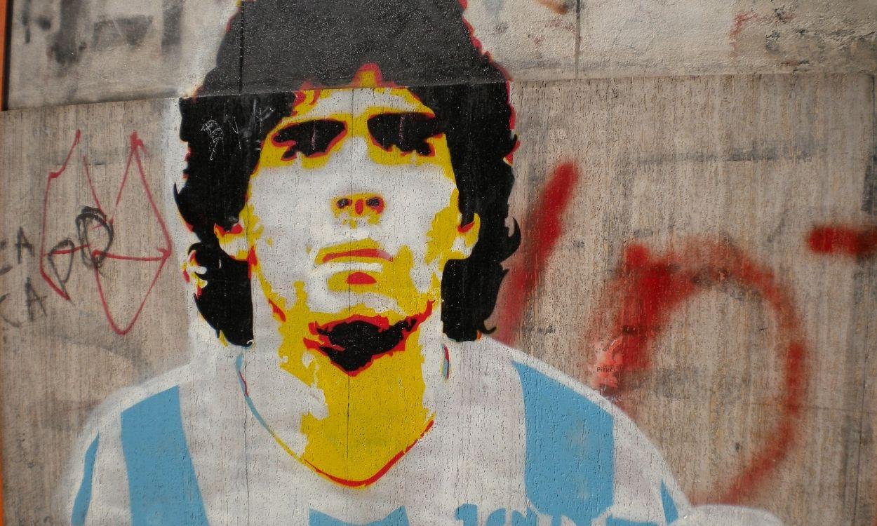 Graffiti de Maradona
