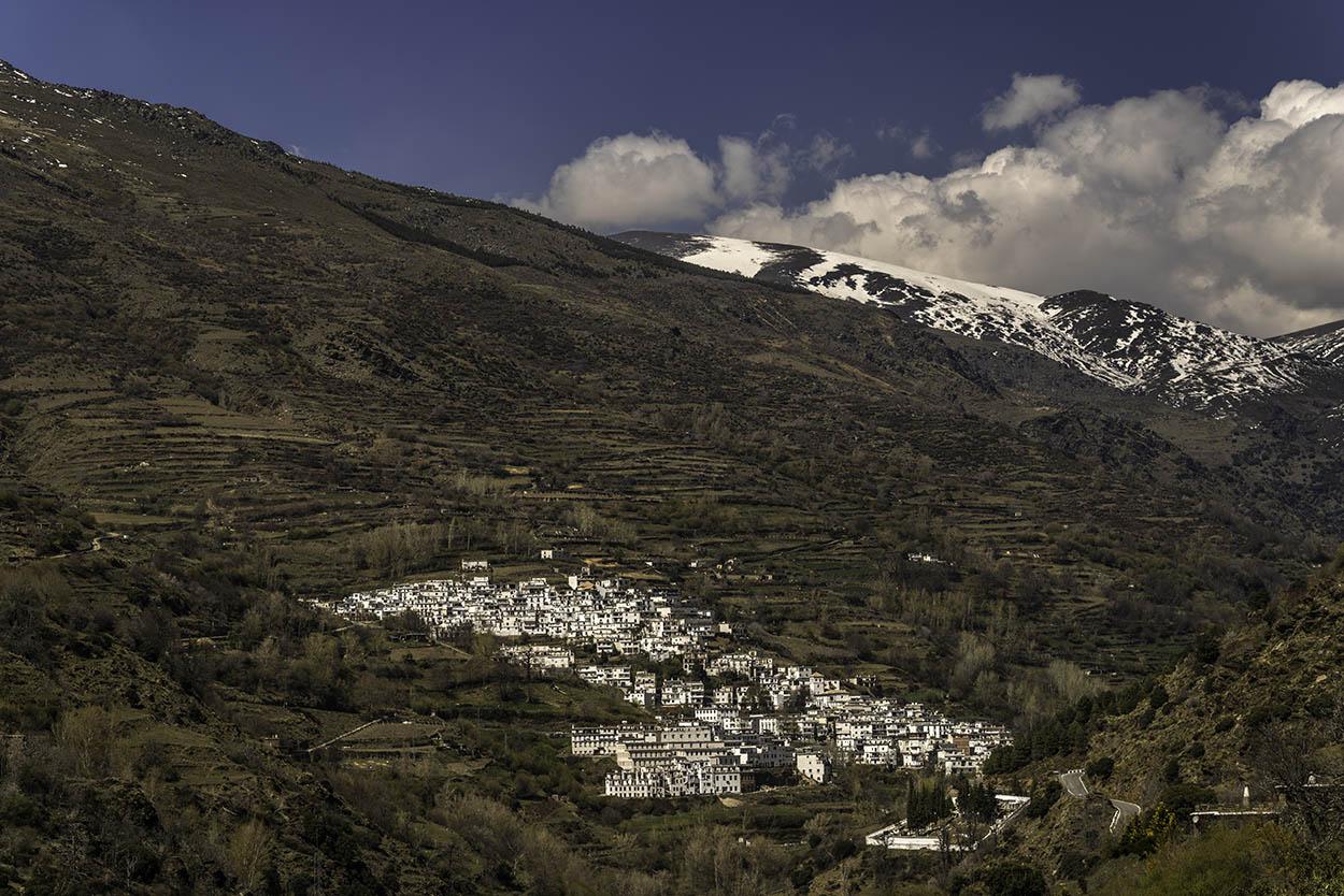 Trevélez, situado a 1.476 metros, es uno de los pueblos más altos de España