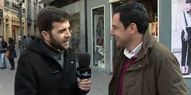 Gonzo con Moreno Bonilla, del PP de Andalucía, en uno de los programas de 'El Intermedio'