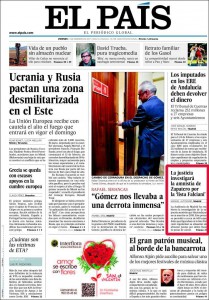 El odio de Cebrián a Zapatero lleva a 'El País' a mentir en portada