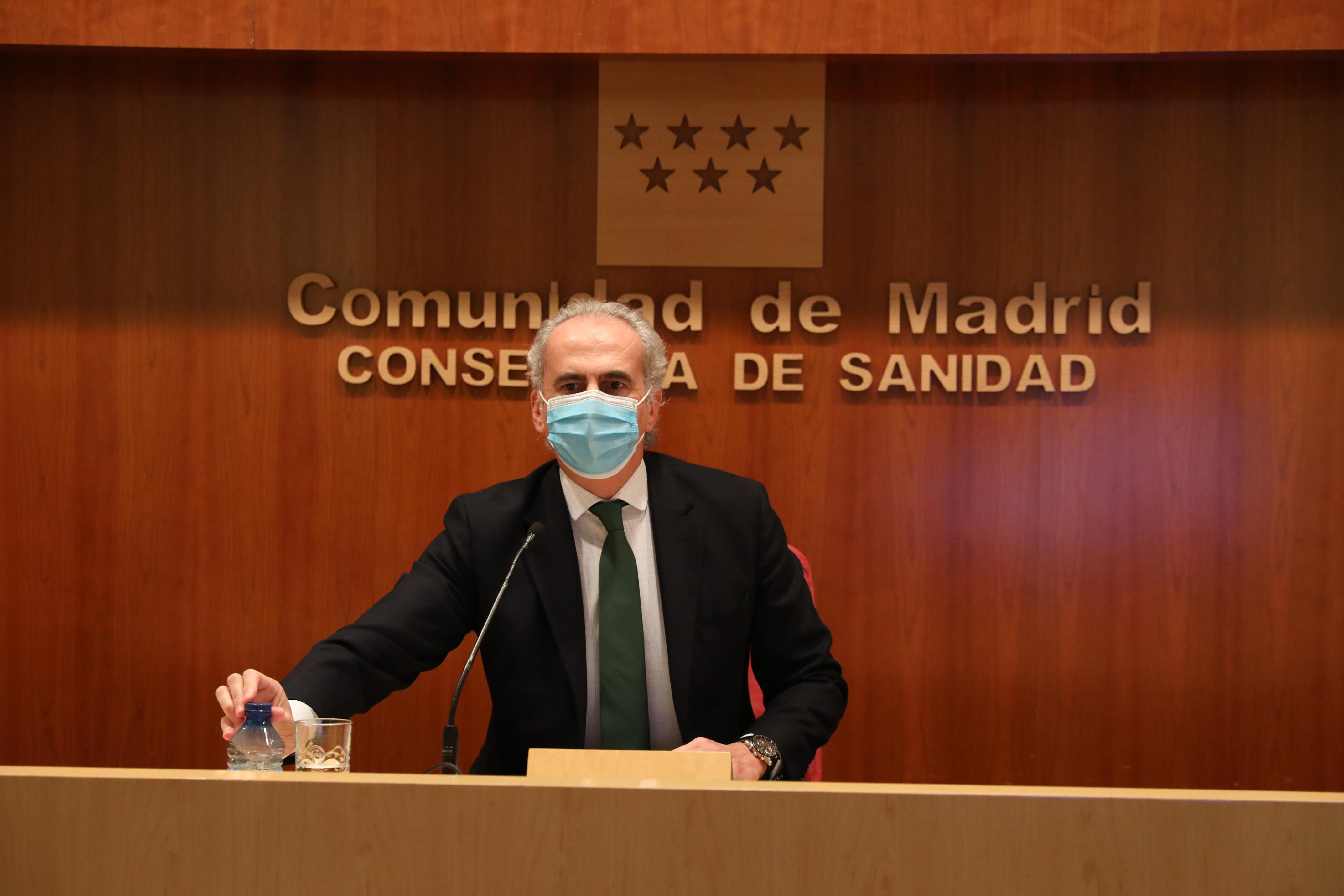 El consejero de Sanidad de la Comunidad de Madrid, Enrique Ruiz Escudero / EP