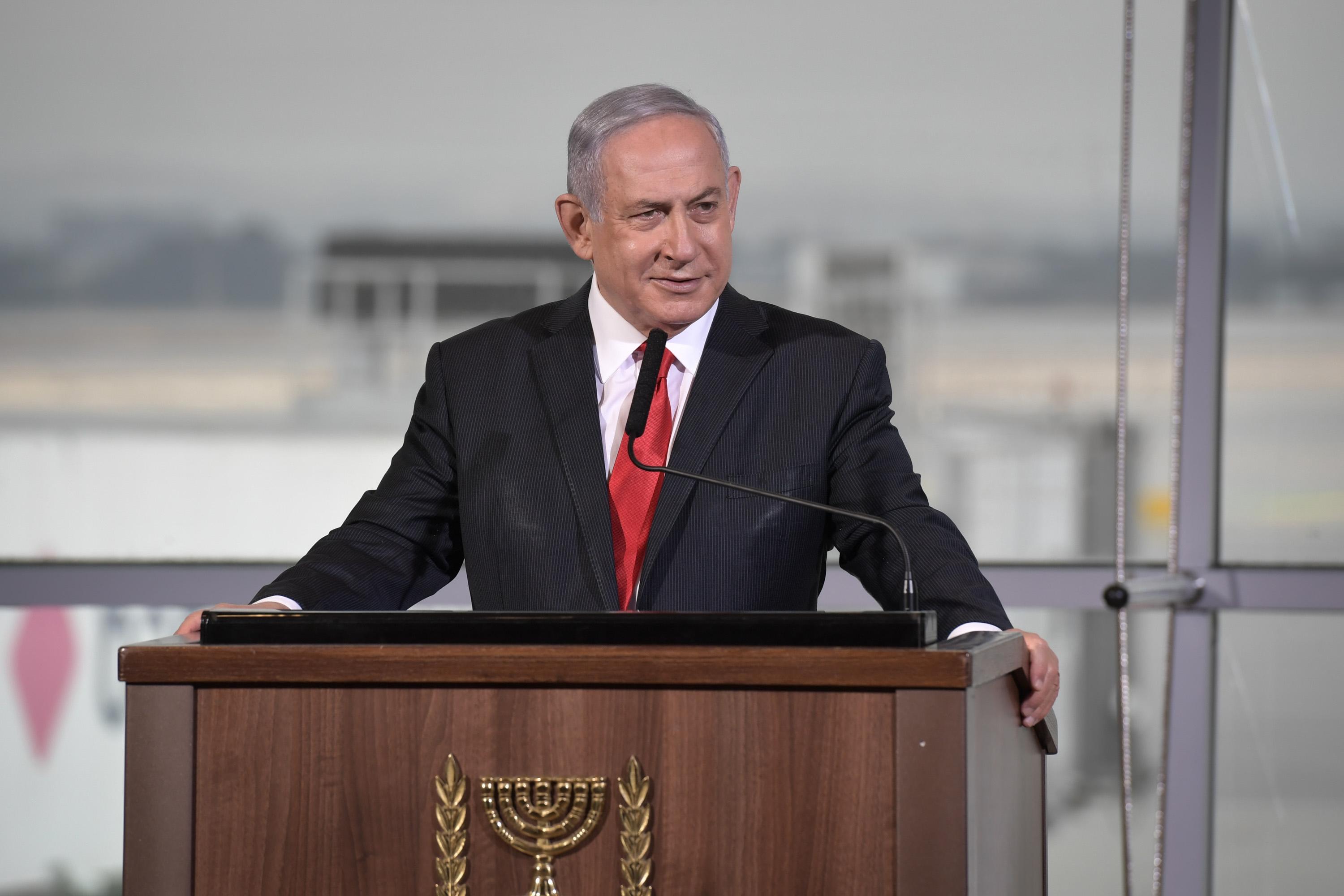 El primer ministro de Israel, Benjamín Netanyahu