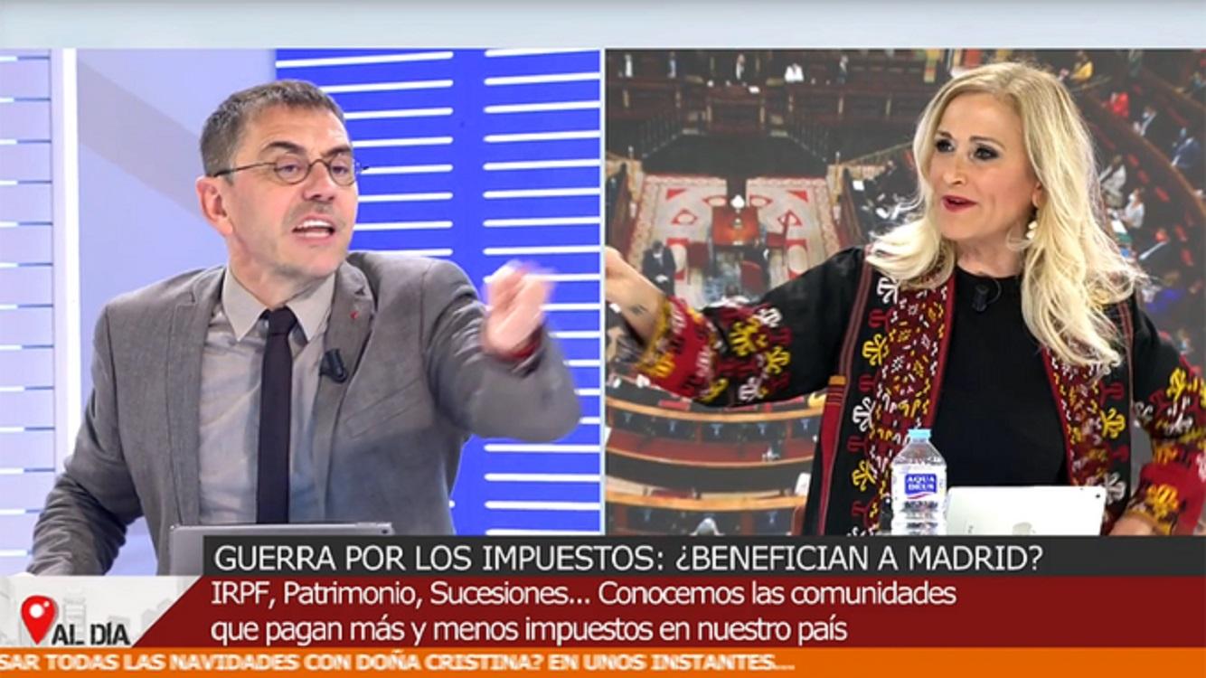 Discusión entre Monedero y Cifuentes. Cuatro