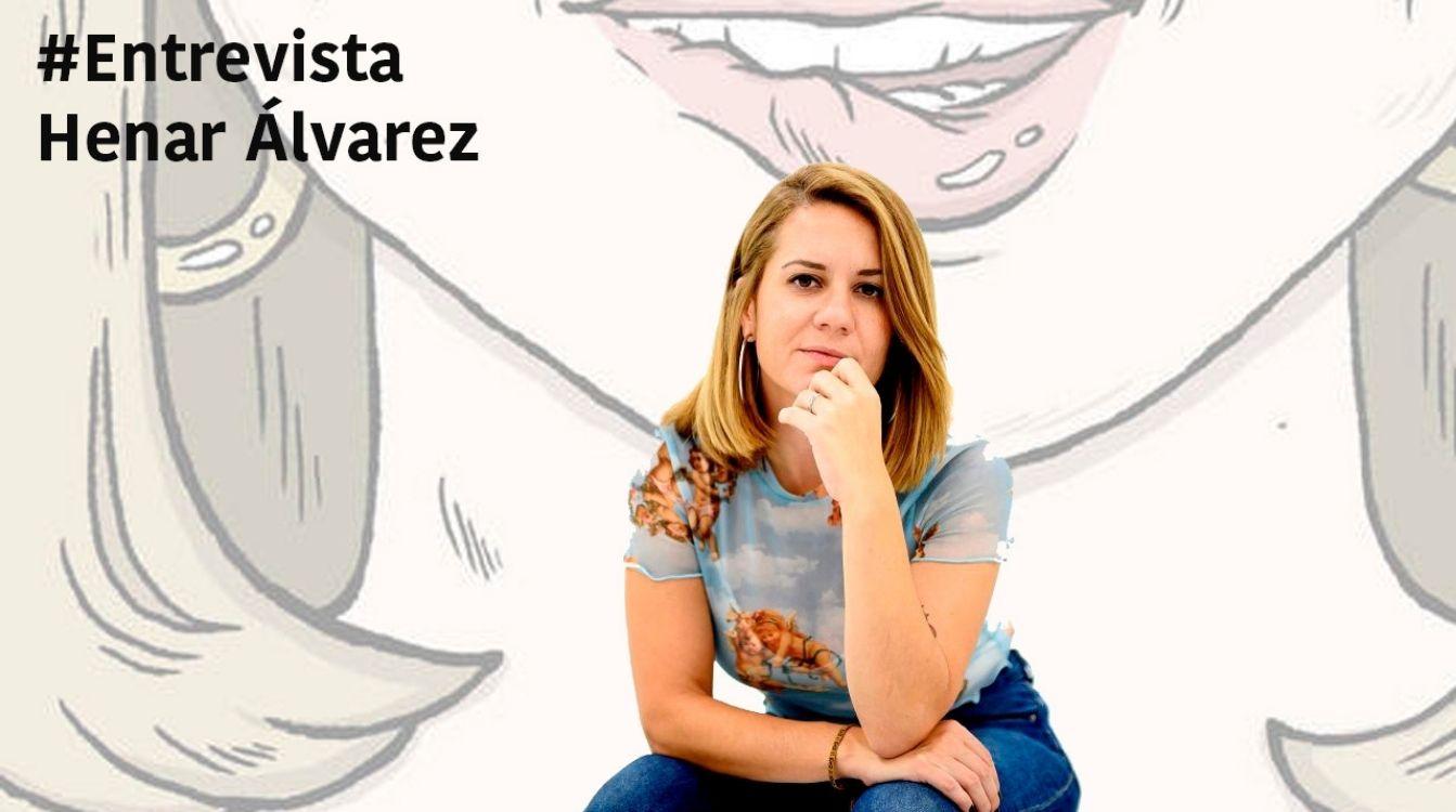 Entrevista con Henar Álvarez, guionista y cómica que acaba de publicar su primera novela gráfica 'La mala leche'