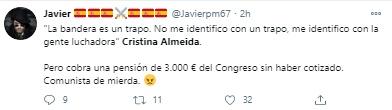 Insultos a Cristina Almeida 4 Insultos a Cristina Almeida 4