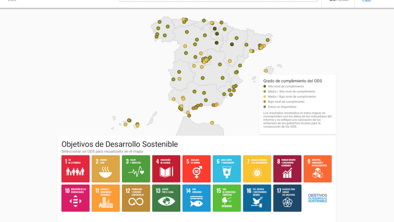 BUscador REDS Ciudades Sostenibles