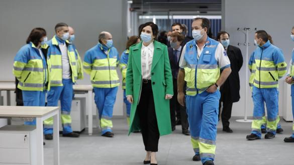 Madrid ya ha mandado las cartas para el traslado forzoso de sanitarios al Zendal