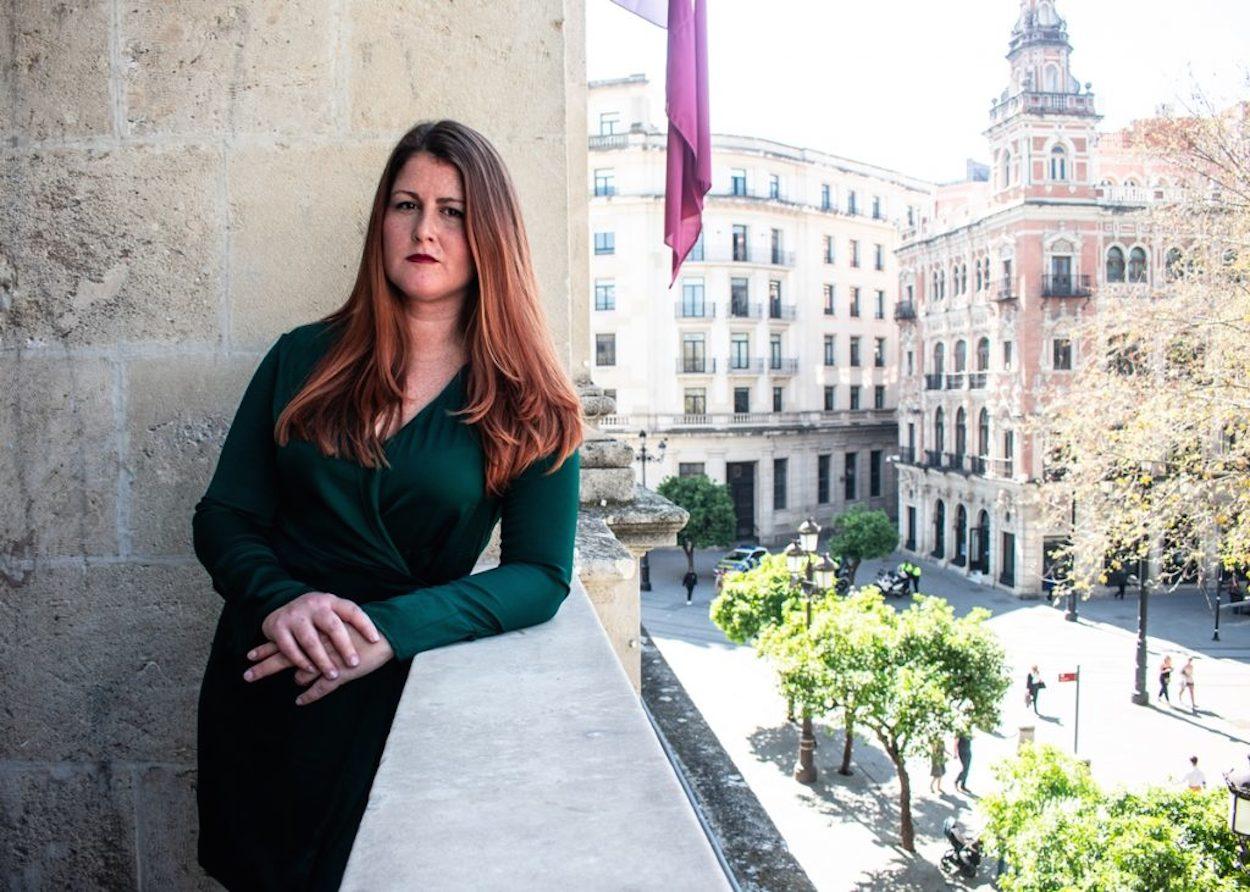 Susana Serrano, portavoz del grupo municipal Adelante Sevilla.