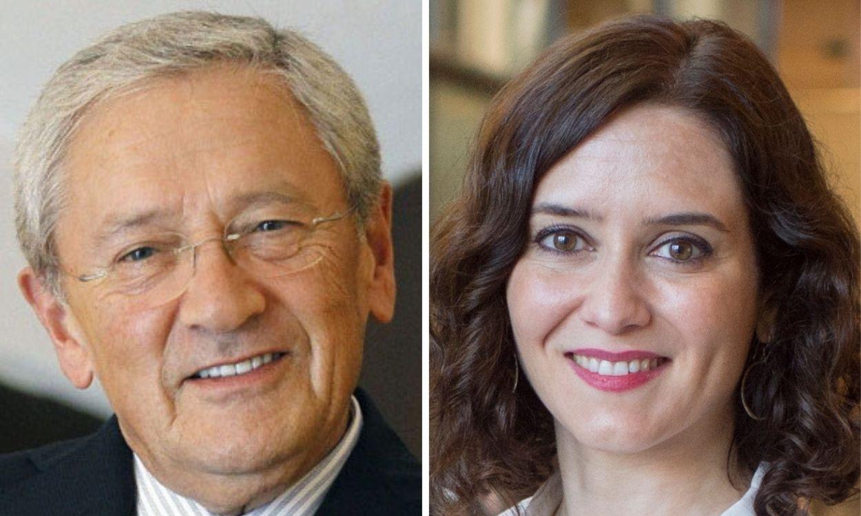 Fernando Ónega e Isabel Díaz Ayuso