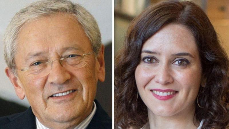 Fernando Ónega e Isabel Díaz Ayuso