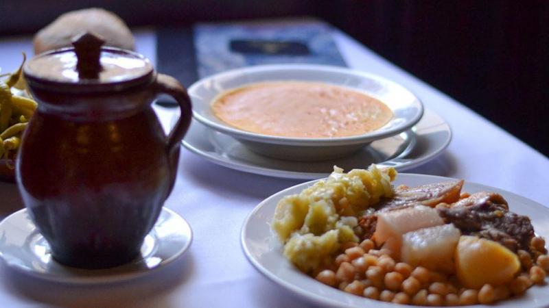 Cocido del restaurante 'La Bola' de Madrid