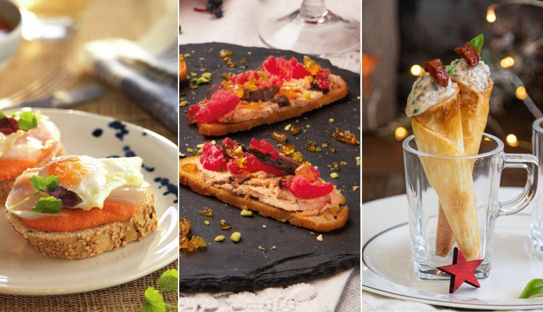 Equipar Lingüística Desnudo 8 recetas fáciles de canapés y aperitivos para las cenas de Navidad