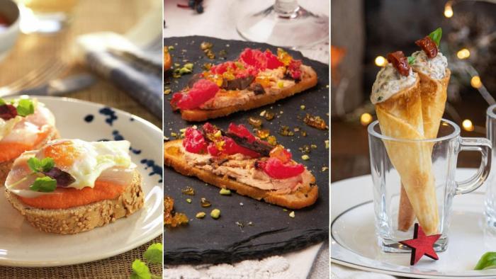 8 recetas fáciles de canapés y aperitivos para las cenas de Navidad 8 recetas fáciles de canapés y aperitivos para las cenas de Navidad