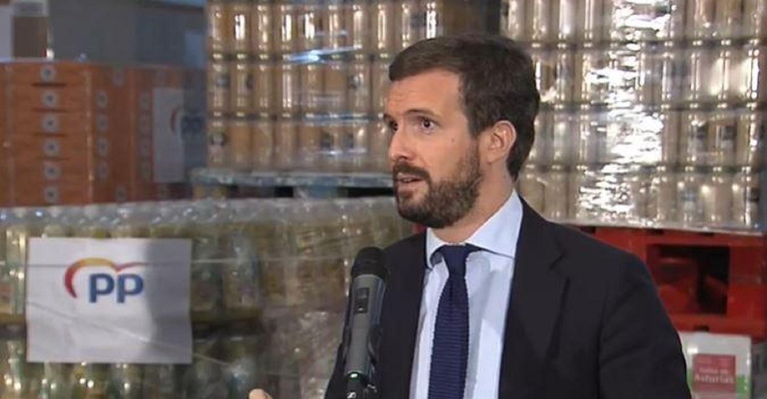 Pablo Casado, presidente del PP