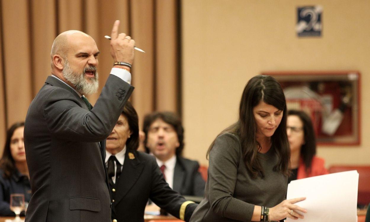 El diputado de Vox en el Congreso, Víctor Sánchez del Real