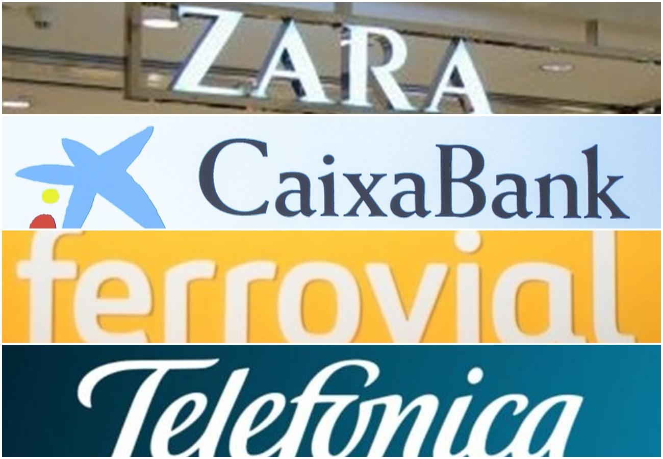 Inditex, Caixabank, Ferrovial y Telefónica, a la cabeza de la digitalización