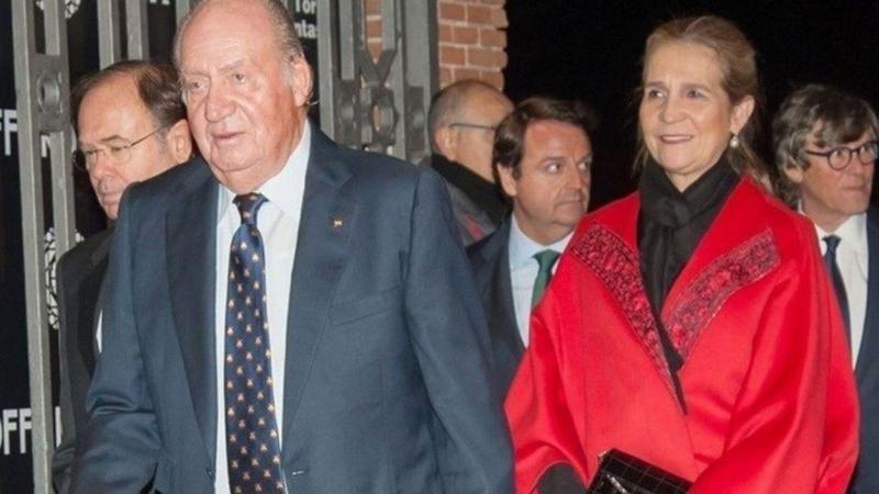 La Infanta Elena baraja viajar a Abu Dabi para pasar la Navidad con Juan Carlos I