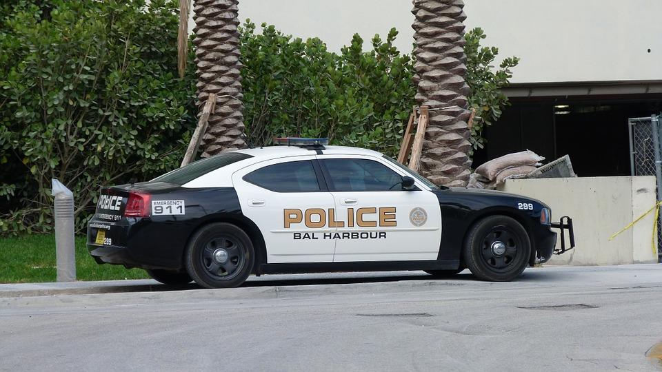 Coche Policía Florida. Fuente Pixabay