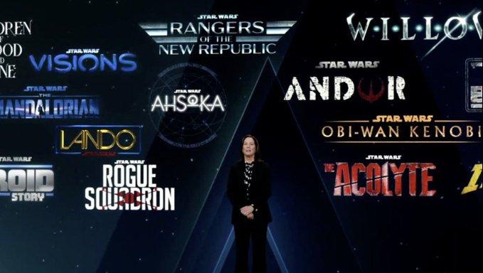 Disney+ anuncia más de 20 series de Marvel y Star Wars, además de estrenos de Pixar. Twitter.