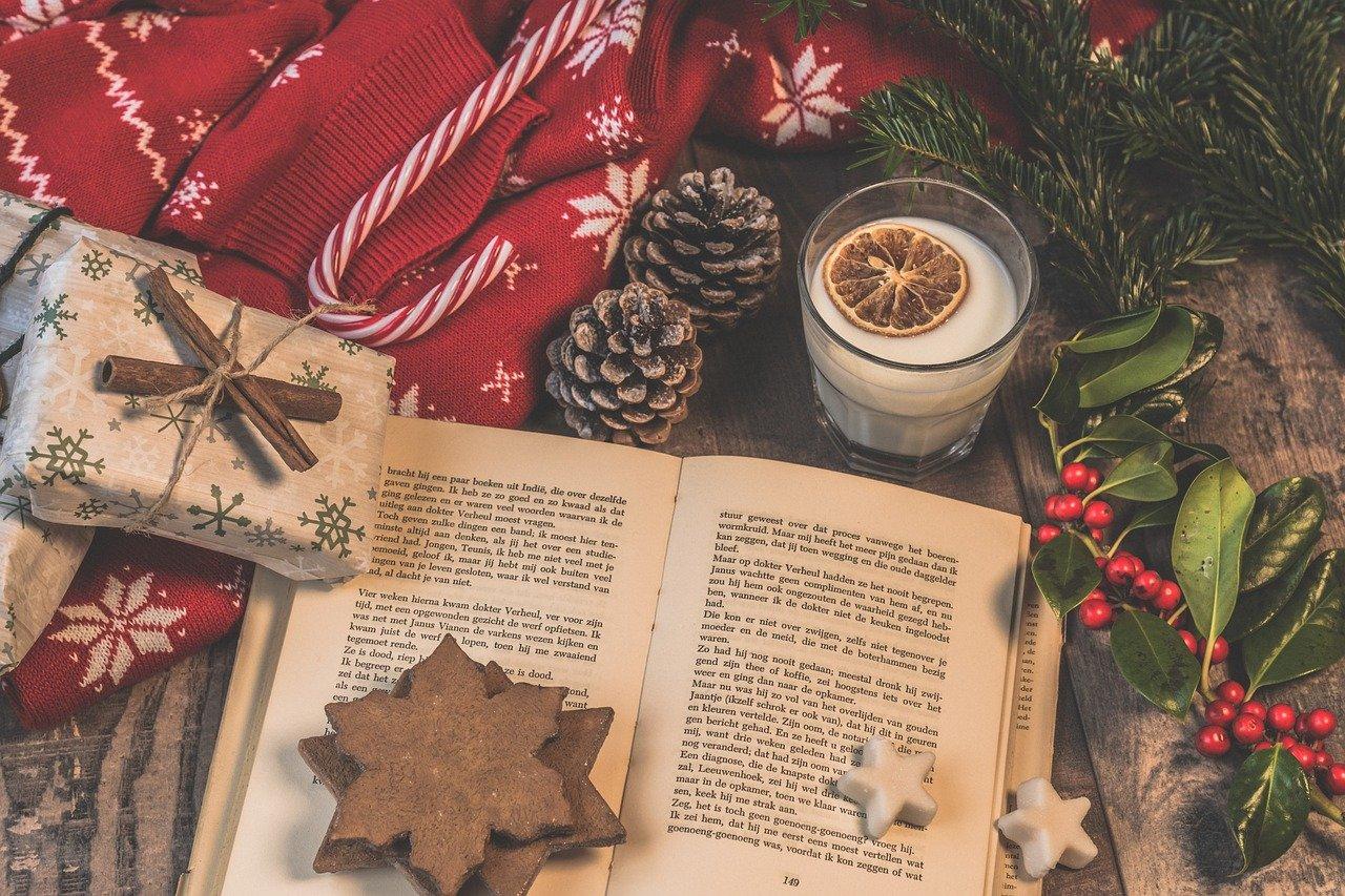 Libros que hablan sobre Navidad. Pixabay