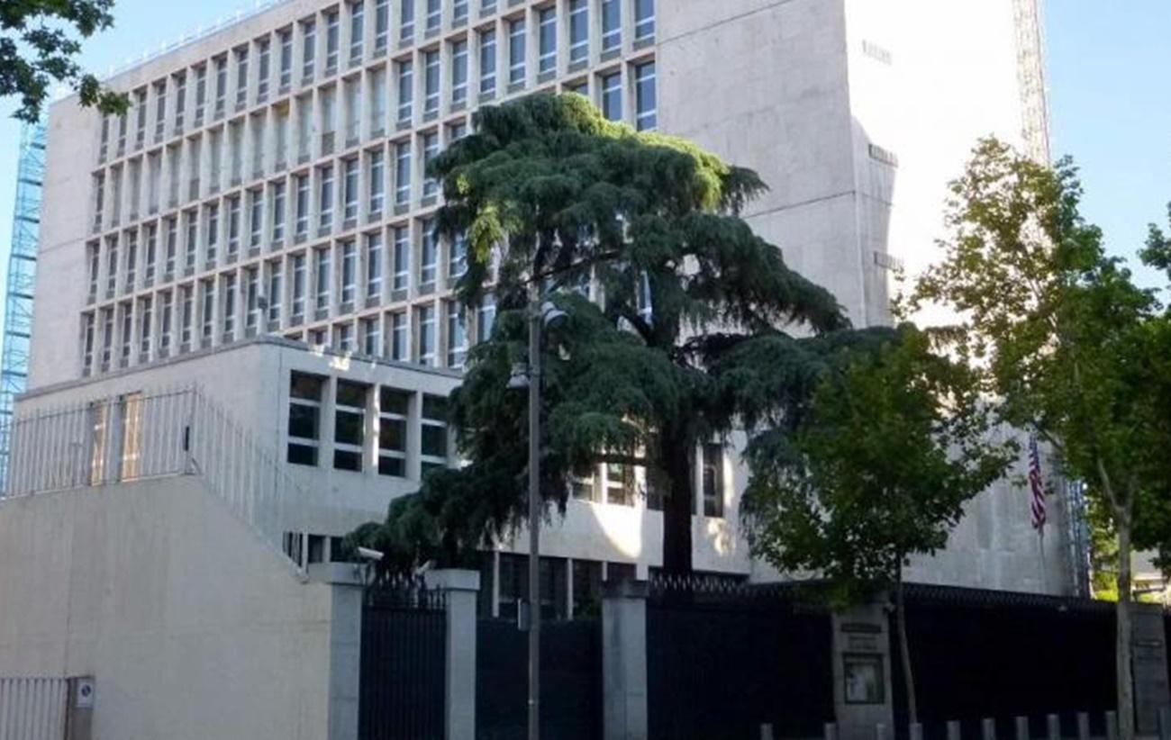 Embajada de Estados Unidos en Madrid. 