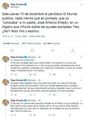 Errejón sobre su padre 1