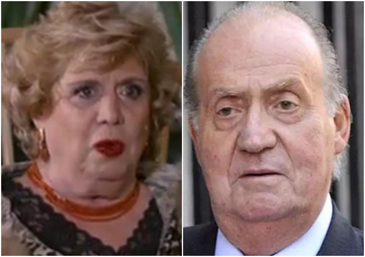 María Jiménez y Juan Carlos I