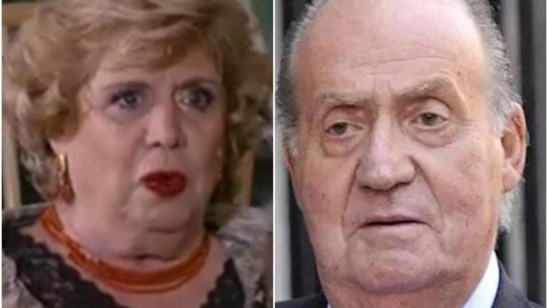 María Jiménez y Juan Carlos I