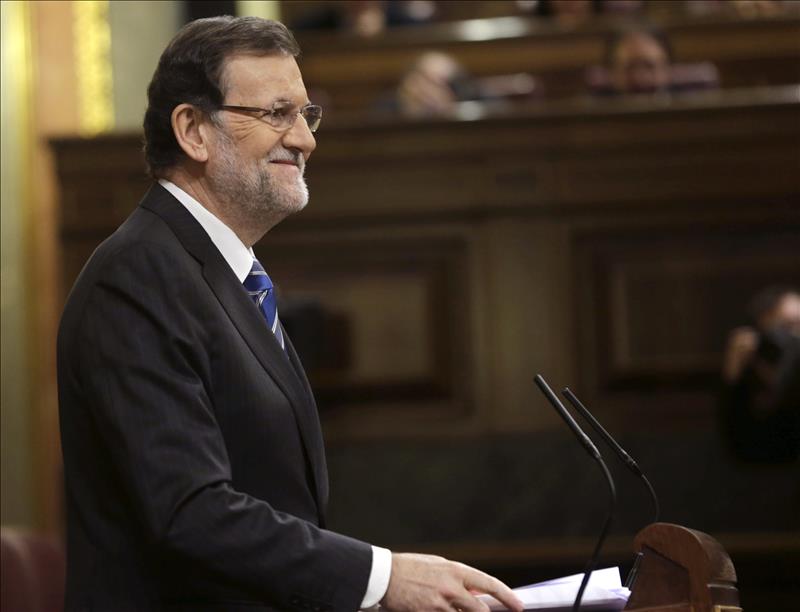 Rajoy da un mitin electoral y afirma que su gran política social fue evitar el rescate