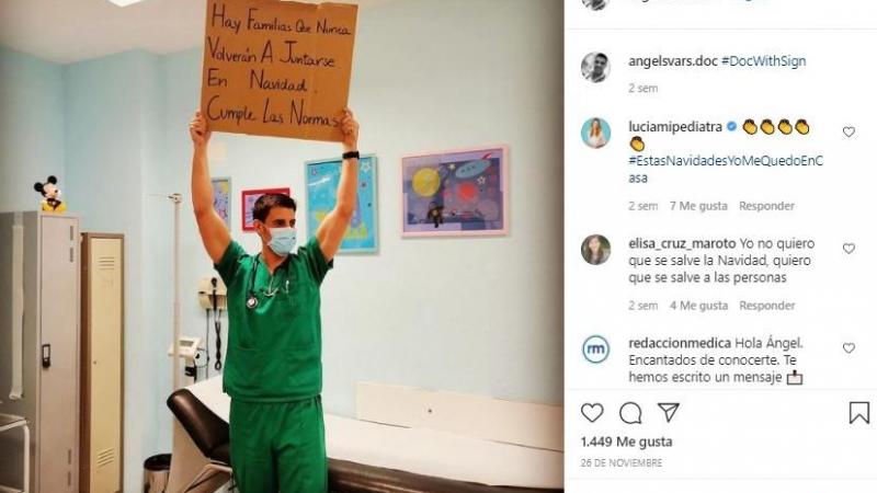 mensaje concienciación enfermero angel sanchez mensaje concienciación enfermero angel sanchez