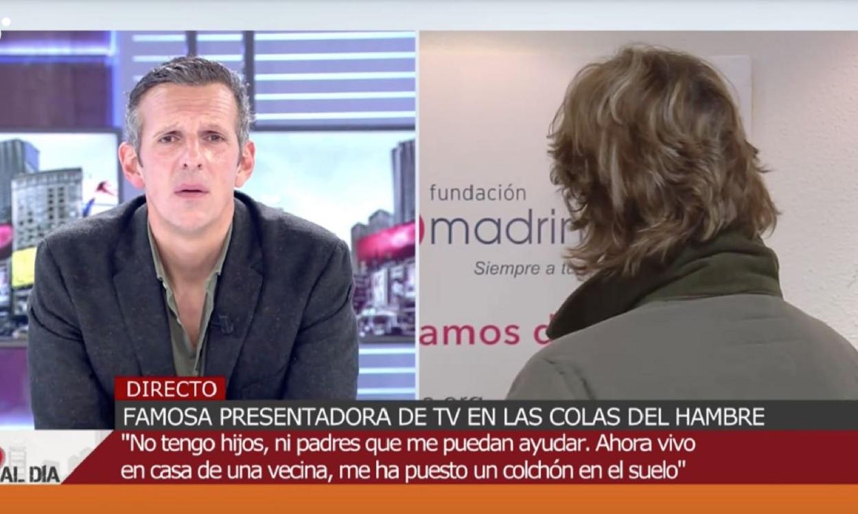 María explica su situación a Joaquín Prat. CUATRO.