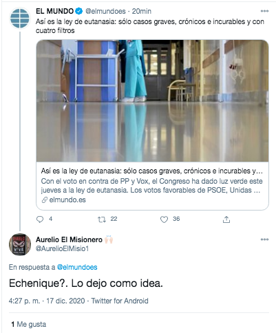 Ultraderecha vs Echenique por la eutanasia 4 Ultraderecha vs Echenique por la eutanasia 4