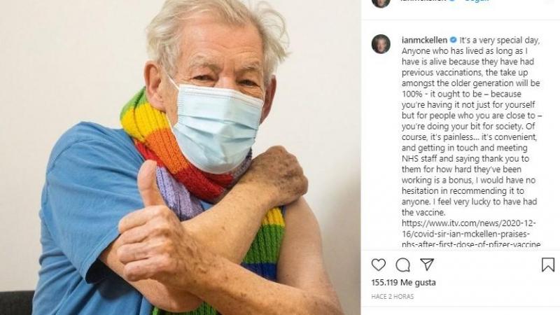 ian mckellen vacuna covid