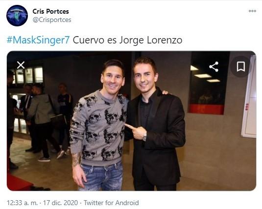 jorge lorenzo mask singer jorge lorenzo mask singer