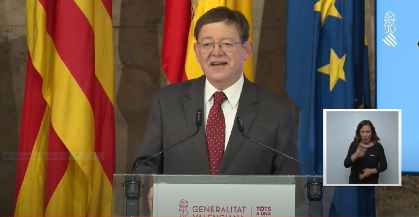 El president de la Generalitat Valenciana, Ximo Puig.